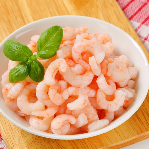 Peeled shrimps